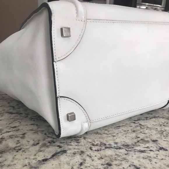 Traded White Celine luggage handbag - Picture 4 of 8